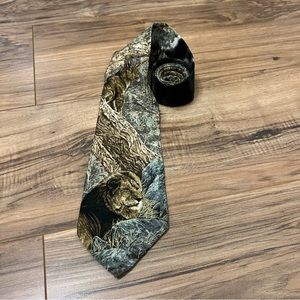 Vintage 1995 Lion Around Greenwich Combes Tie